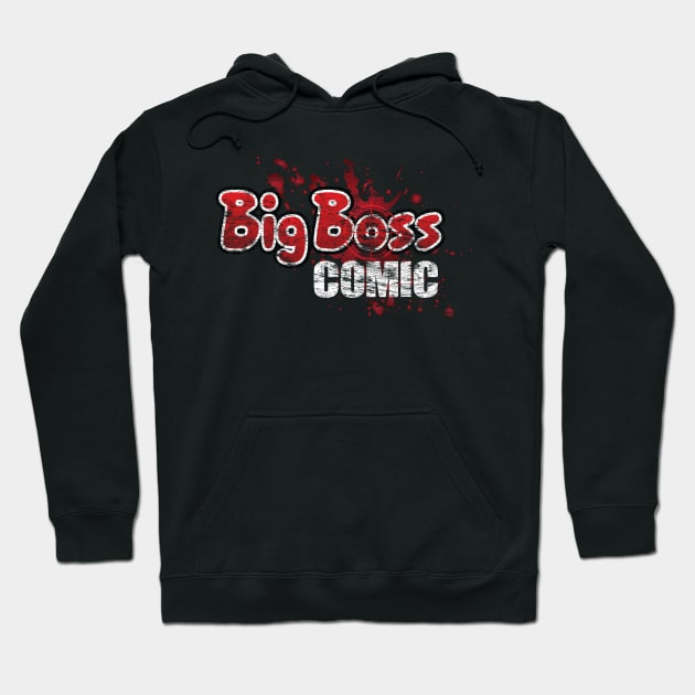 Vintage "Big Boss Comic" logo Hoodie by MasterpieceArt